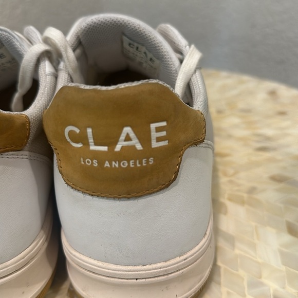 CLAE Los Angeles Joshua white sneakers men’s size 10.5 - Picture 7 of 10